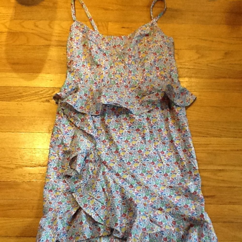 Gorgeous J Crew Liberty Floral Ruffled Sundress